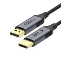 Tech-protect Ultraboost kábel DisplayPort 1.4 4K 2m, čierny