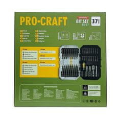 Procraft Sada bitů BS-37, ocel S2