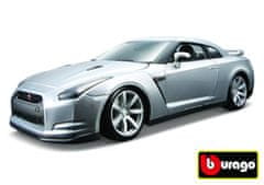 BBurago Bburago 1:18 2009 Nissan GT-R Metallic strieborná 18-12079