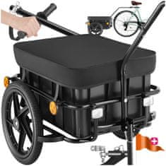 tectake Príves za bicykel CargoXpress, multifunkčný,až do 50kg