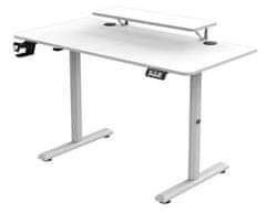 Ultradesk Pracovný stôl HIGHLANDER WHITE