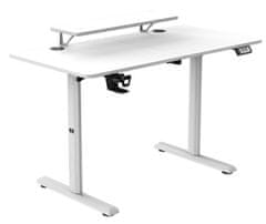 Ultradesk Pracovný stôl HIGHLANDER WHITE