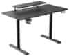 Ultradesk Pracovný stôl HIGHLANDER BLACK