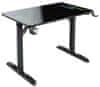 Ultradesk Herný stôl FREEZE V2, 109x69 cm, 75 cm, povrch z tvrdeného skla ULTRA-GLASS