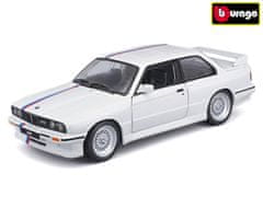 BBurago 1:24 Plus BMW 3 Series M3 1988 White