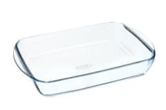 PEKÁČ SKLENENÝ PYREX 3,7L, 40X27X6CM