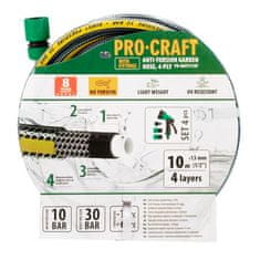 Procraft Černo-žlutá zahradní hadice PR-4KAT1310F