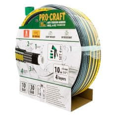 Procraft Černo-žlutá zahradní hadice PR-4KAT1310F