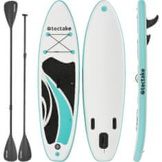 tectake Paddleboard Zenon s príslušenstvom, 2v1 nafukovací