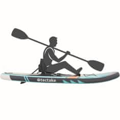 tectake Paddleboard Zenon s príslušenstvom, 2v1 nafukovací