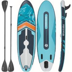 tectake Paddleboard Zenon s príslušenstvom, 2v1 nafukovací