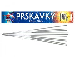 Prskavky Vianočné 28cm 10ks