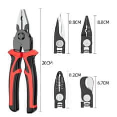 Vixson Multifunkčné kliešte a nožnice 5 v 1 | UNIPLIERS