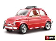 Burago B 1:24 Fiat 500L (1968) Red