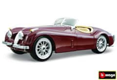 BBurago 1:24 Jaguar XK 120 Roadster (1951) Red