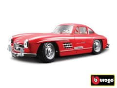 BBurago Mercedes Benz 300SL Red 1:24