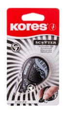 KORES SCOOTER BLACK WHITE, mix 4,2 mm x 8 m