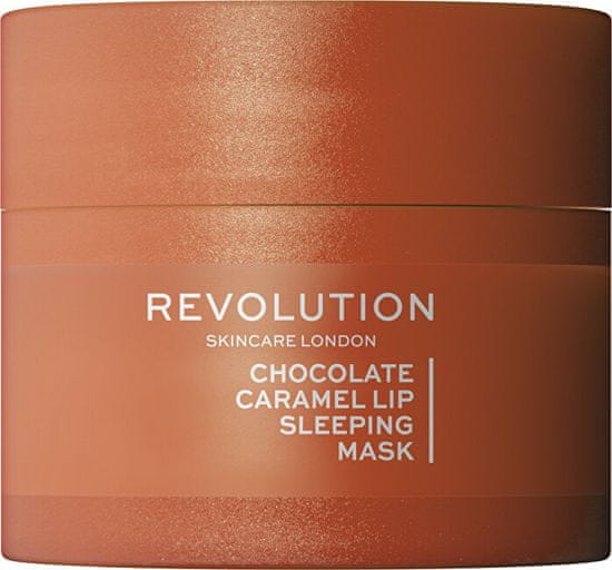 Revolution Skincare Nočná maska na pery Chocolate Caramel (Lip Sleeping Mask) 10 g