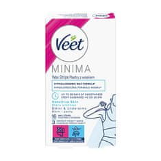 Veet Hypoalergénne voskové pásky bikiny a podpazušia Minima 16 ks