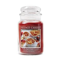 Village Candle Vonná sviečka v skle Warm Maple Apple Crumble 602 g