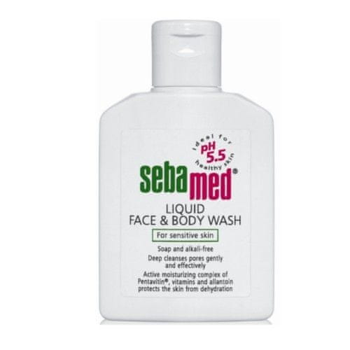 Sebamed Umývacia emulzia na tvár a telo Classic (Liquid Face & Body Wash) 200 ml