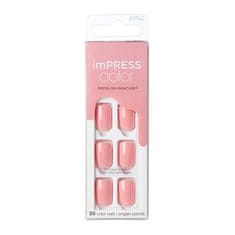 Samolepiace nechty imPRESS Color Pretty Pink 30 ks