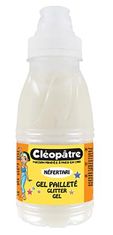 CLEOPATRE Trblietavý gél 250 ml NEON Biela