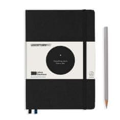 Leuchtturm1917 Zápisník Black A5 Medium Bauhaus Edition bodkovaný