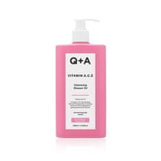 Q+A Sprchový olej s vitamínom A, C a E (Cleansing Shower Oil) 250 ml