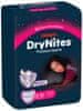 Huggies Dry Nites Large 8-13 rokov (30-48 kg) Girls 9ks