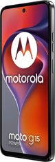 Motorola Smartphone Moto G15 Power 8GB/256GB, Gravity Grey