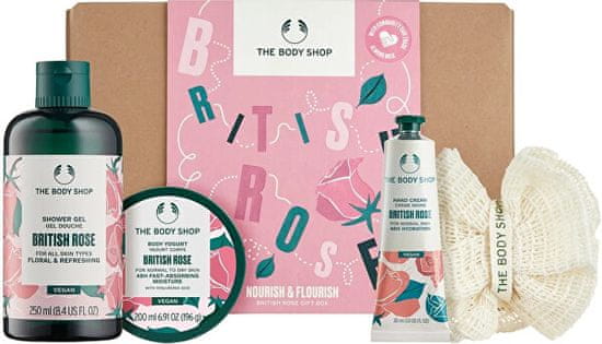 The Body Shop Darčeková sada telovej starostlivosti British Rose