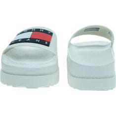 Tommy Hilfiger Šľapky biela 39 EU Elevated Flatform Slide