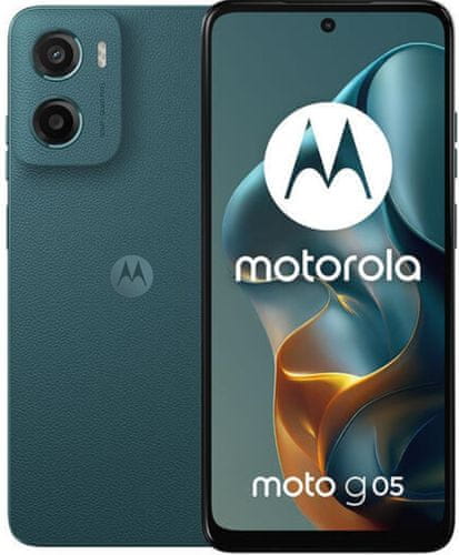  motorola smartphone Moto G05 8GB256GB, Forest Green fotoaparát gps skvělé snímky rychlý chod dobrá výdrž baterie