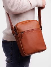 Vuch Pánska crossbody taška Oriana Brown