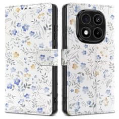 Tech-protect Wallet knižkové puzdro na Xiaomi Redmi Note 14 Pro 5G / Pro Plus 5G / Poco X7 5G, spring flowers