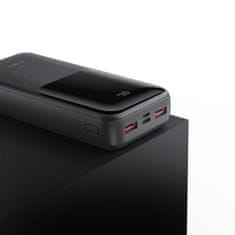 Tech-protect PB02 Power Bank 20000mAh 2x USB / USB-C / Micro USB 22.5W, čierny