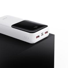 Tech-protect PB02 Power Bank 20000mAh 2x USB / USB-C / Micro USB 22.5W, biely