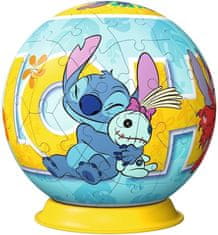 Ravensburger 115969 3D Puzzle-Ball Disney: Stitch