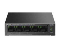 TP-LINK LS105LP Switch 1x LAN, 4x LAN s PoE, 41W