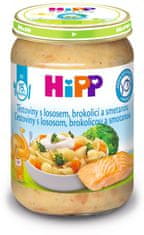 HiPP Cestoviny s lososom, brokolicou a smotanou od 1 roka, 250 g