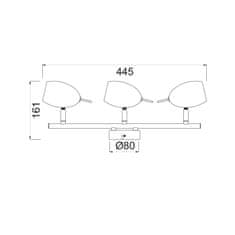 ACA ACA Lighting Spot stropné svietidlo MC1163