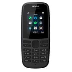 Nokia Čierny telefón 105 TEL-NOK105