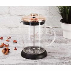 Berlingerhaus Kanvička na čaj a kávu French Press 800 ml Rosegold Metallic Line BH-1495