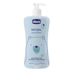 Chicco Šampón na vlasy a telo Natural Sensation s aloe a harmančekom 500ml, 0m+