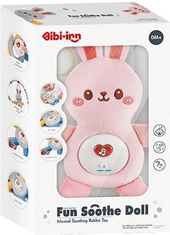 Chipolino Plyšový zaspávač Rabbit Pink