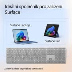 Microsoft Surface Keyboard (2. edícia)/Bezdrôtová Bluetooth/US layout/Sivá