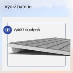 Microsoft Surface Keyboard (2. edícia)/Bezdrôtová Bluetooth/US layout/Sivá