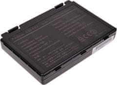 T6 power Batéria Asus K40, K41, K50, K51, K60, K61, K70, F52, F82, X5D, X70, 5200mAh, 58Wh, 6cell