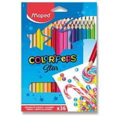 Maped - Pastelky trojhranné Color´ Peps 36 ks